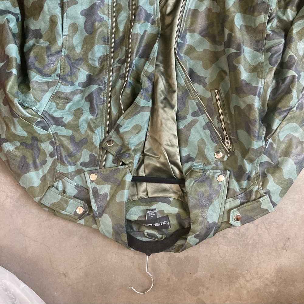 Colleen Lopez Camouflage Jacket View 2